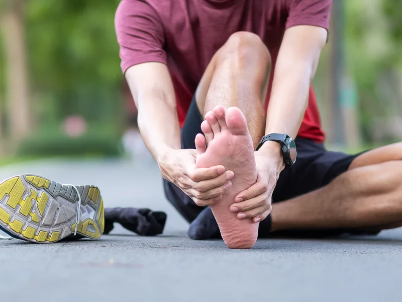 Total Balance Chiropractic treating plantar fasciitis in Chicago
